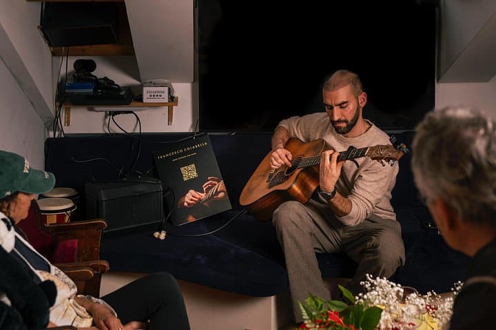 Venice: Francesco's Cooking Class with live guitar concert!