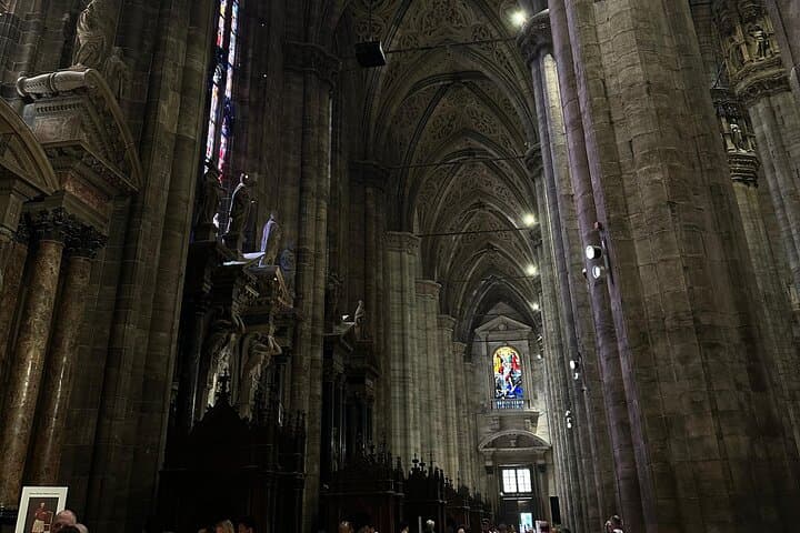 Discover serenity in the Cappella di San Giovanni Bono within the Duomo di Milano—a sacred space honoring the legacy of Milan's beloved bishop with exquisite artistry and devotion