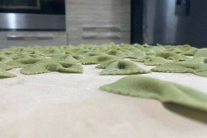 Cooking Class in Taormina Prepare Pasta ,food and drink