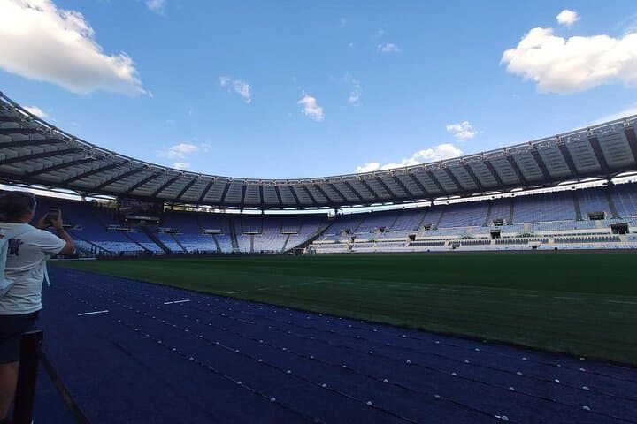 Rome Olimpico Official Stadium Tour with Gadget