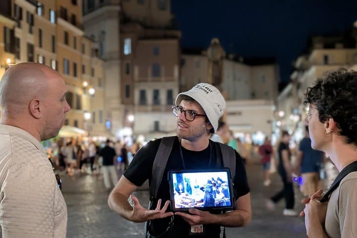 Rome Ghosts, Secrets Stories & Dark History Tour with Tasty Bites