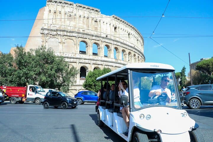 Rome Food Tour by Golf Cart True Taste of Rome