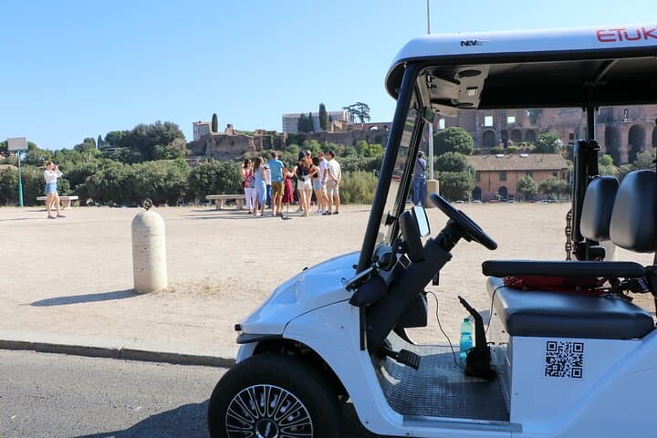 Rome Food Tour by Golf Cart True Taste of Rome
