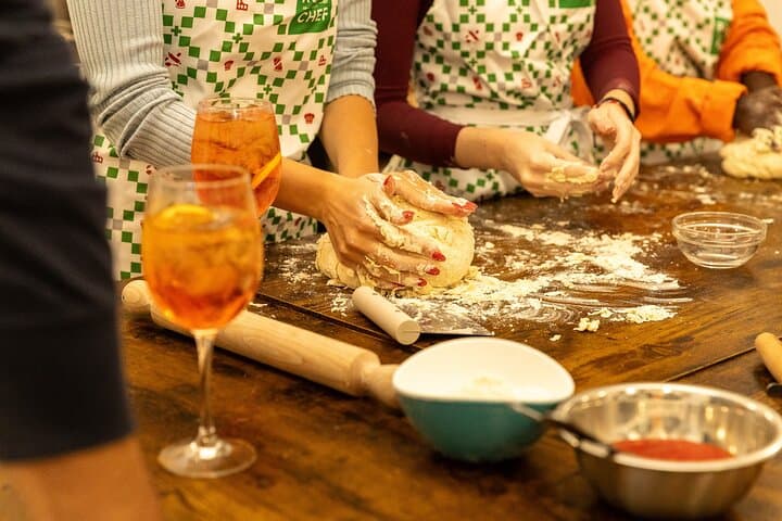 Preparing dough