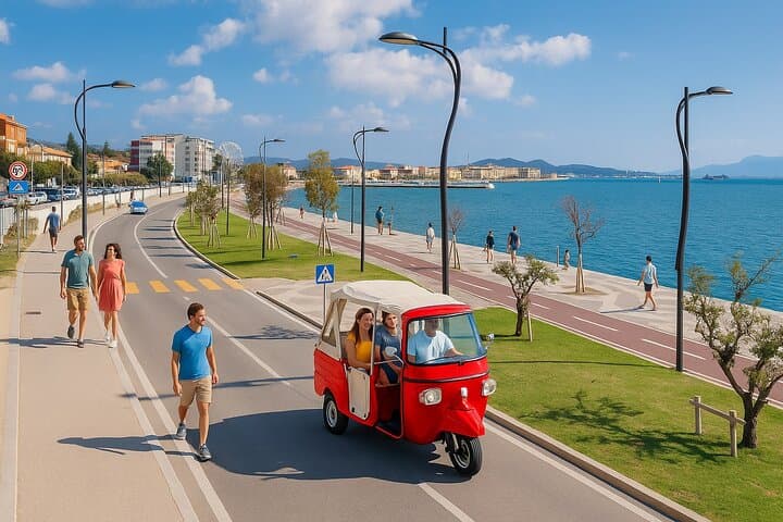 Olbia : Private Romantic Tuk-Tuk Tour + Pickup Included