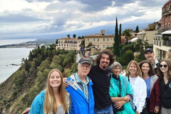 From Messina Taormina Castelmola and beautiful island beach