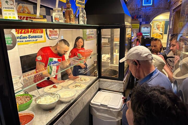Small Group Street Food and Walking Tour in Naples