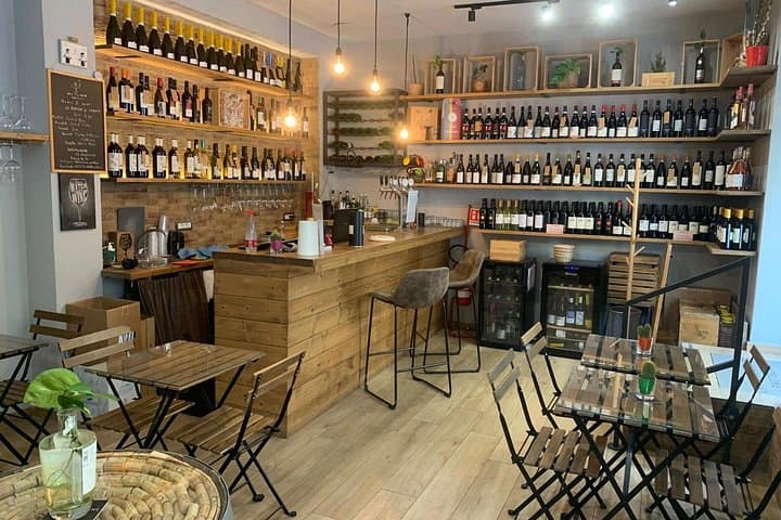 Large selection of local wines