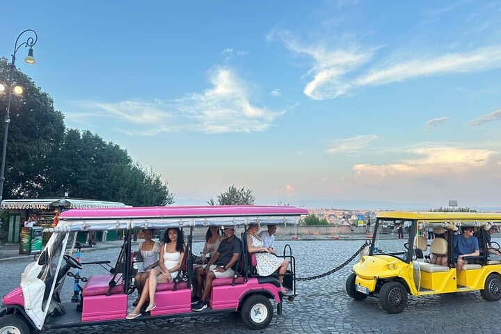 Private Golf Cart Tour of Rome with Professional Photoshoot