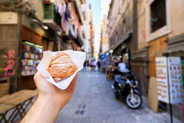 Naples Street Food Walking Tour with Local Guide (Small Group)