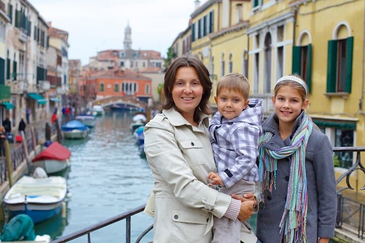 Venice City Highlights Guided Tour for Kids & Families