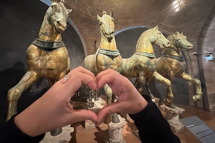 We loved the tour of St. Mark's Basilica for kids