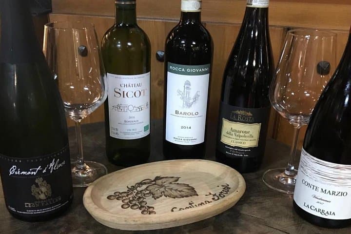 Selection of wines