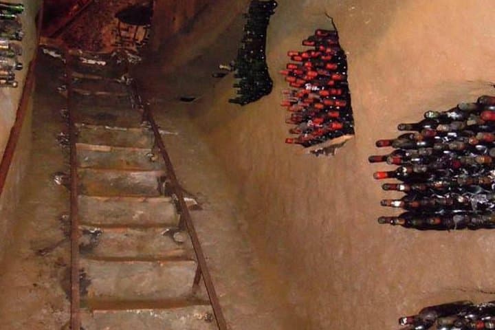 The stairs of the cellars
