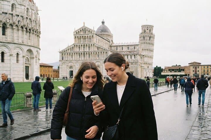 7 days Self Guided AI Audio Tours to Pisa and all Italy