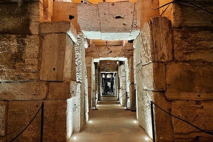 Colosseum Underground Tour with Access to Roman Forum and Palatine Hill