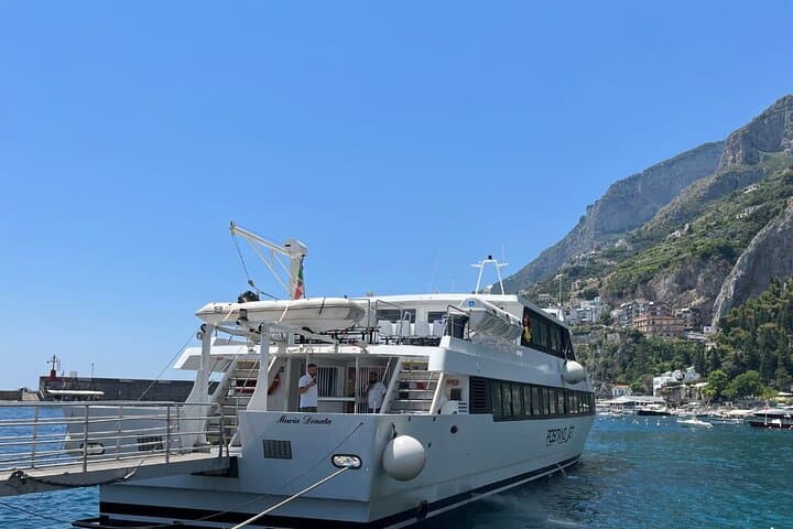 Ferry Tickets Between Naples and Positano