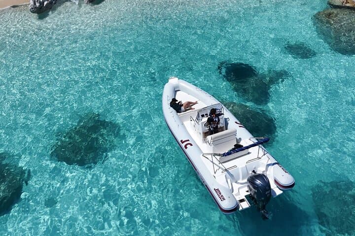 Dinghy Excursion in the Gulf of Orosei