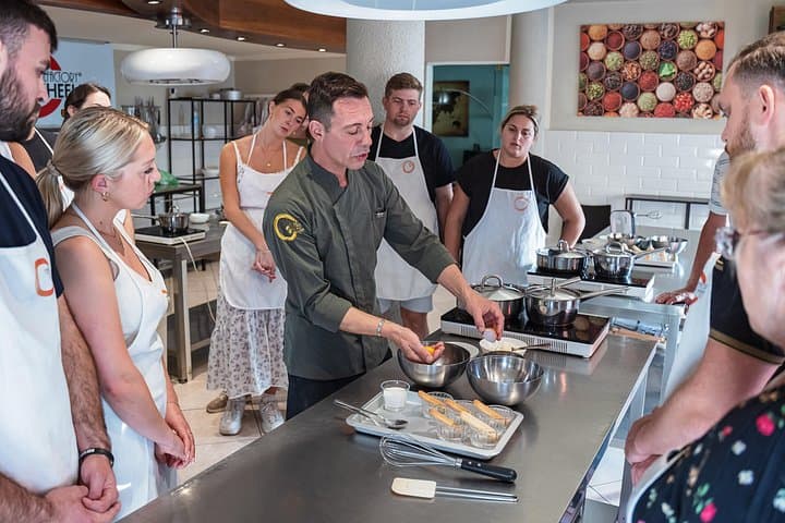 Chef in action
