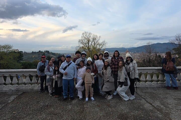 Florence : Scenic Tour of Piazzale Michelangelo with Tasting