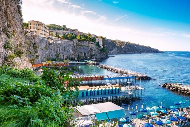 Rome to Sorrento Shuttle Transfer with Scenic Countryside Views