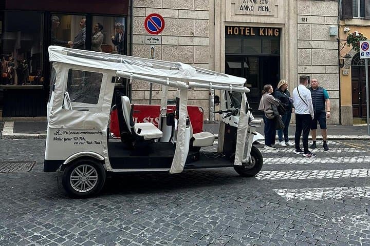 Private Electric Tuk Tuk Tour in Rome
