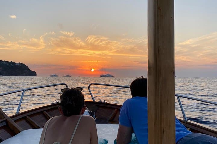Private sunset boat tour to Ischia