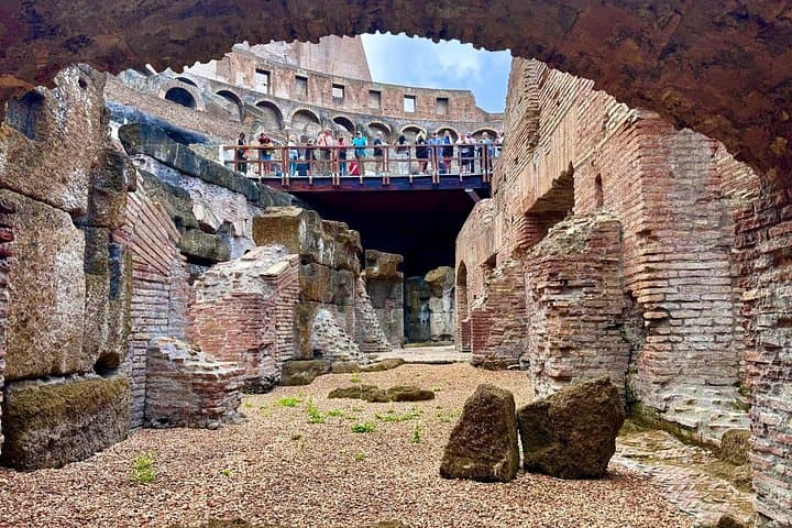 Colosseum Underground & Arena Exclusive Private Tour & ENTRY PASS