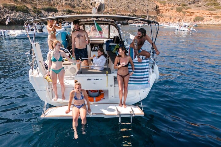 4 hours by Boat from Castellammare del Golfo to Zingaro and Scopello