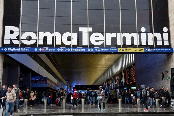 Private Transfer from/to central station Termini/Tiburtina/Rome
