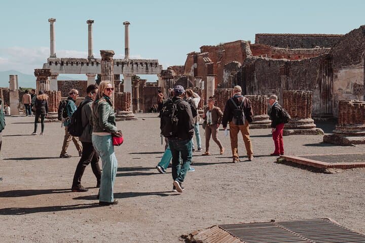 Pompeii and Amalfi Coast Day Trip from Rome by High Speed Train