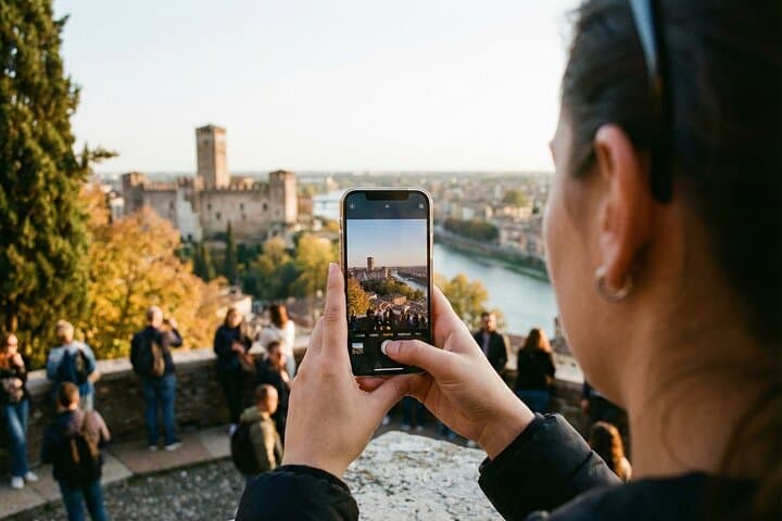 Self Guided AI Audio Tours to Verona and all Italy for 7 days