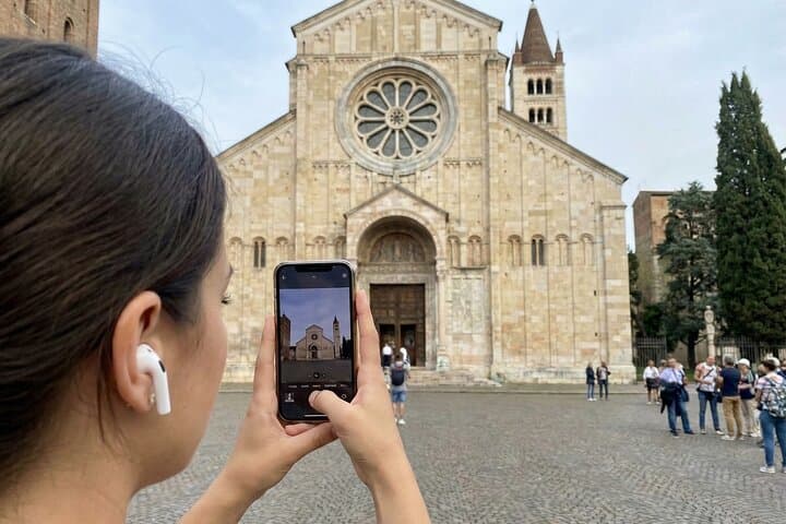 Self Guided AI Audio Tours to Verona and all Italy for 7 days