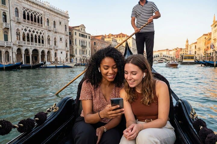 Self Guided AI Audio Tours to Venice and all Italy for 7 days