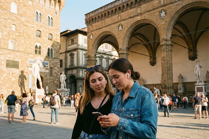 7 days Self Guided AI Audio Tours to Florence and all Italy