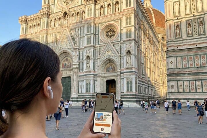 7 days Self Guided AI Audio Tours to Florence and all Italy