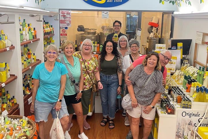 Sorrento Private Food Walking Tour from Gnocchi to Limoncello