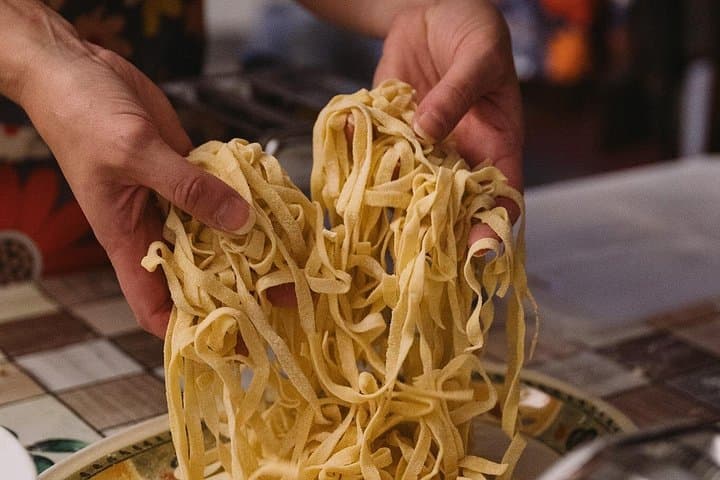 Rome Cooking: TRASTEVERE Pasta & Tiramisu Making with Fine Wine