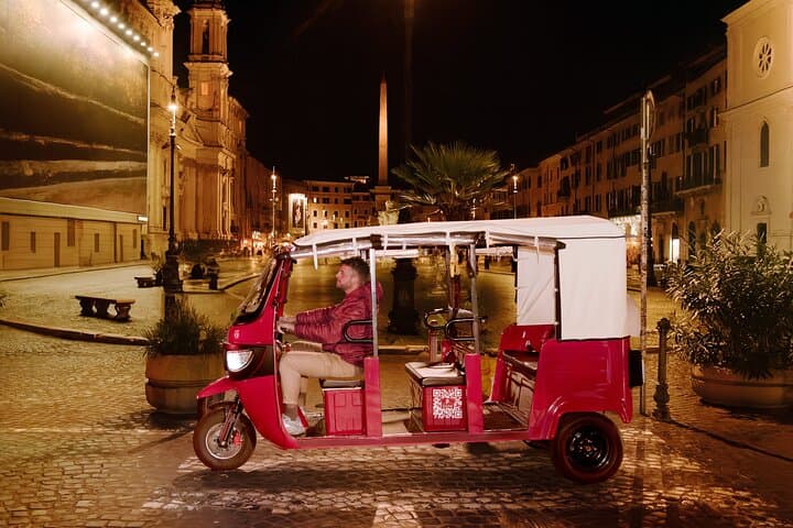 E-Tuk Tour Rome by Night
