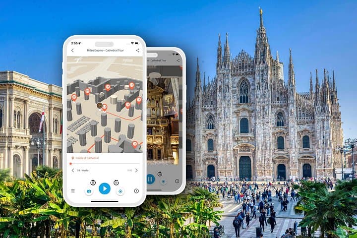 Duomo Milan Cathedral Walking Tour with Audioguide (no ticket)