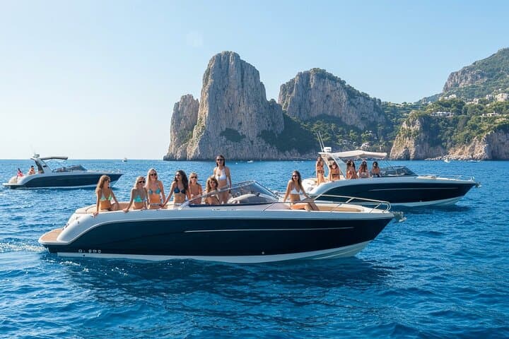 Capri Adventure Cruise: Sea Caves, Coastline & Blue Grotto Visit