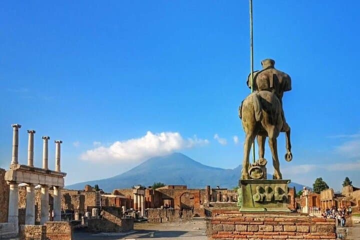 From Naples : Group Tour Pompeii and Mt.Vesuvius with light Lunch