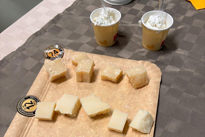 Parmigiano Reggiano tasting