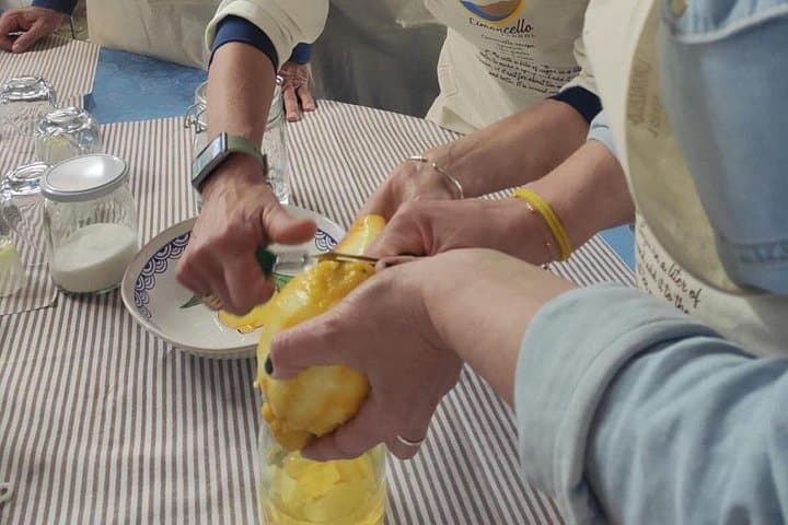Limoncello Making