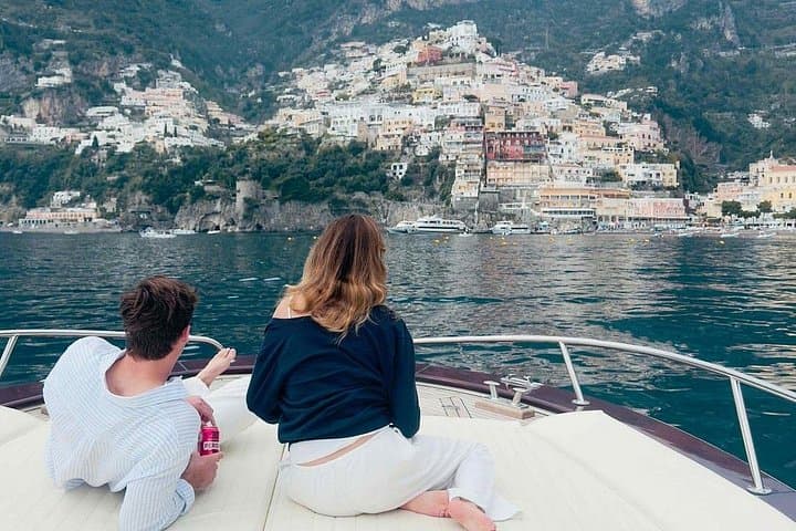 From Positano: Sunset Boat Tour in Amalfi Coast in Small Group