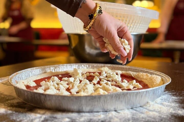 Naples Certified Pizza & Tiramisu Class Drink and Appetizer