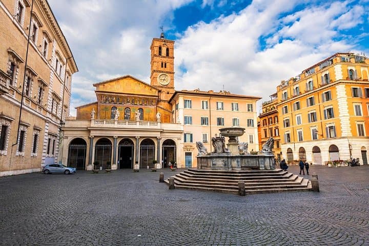 Basilica of Santa Maria in Trastevere: The authentic charm and mosaics of one of the oldest churches.