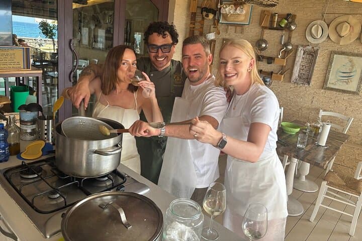 Pasta and Cannolo Making in Taormina by the Sea