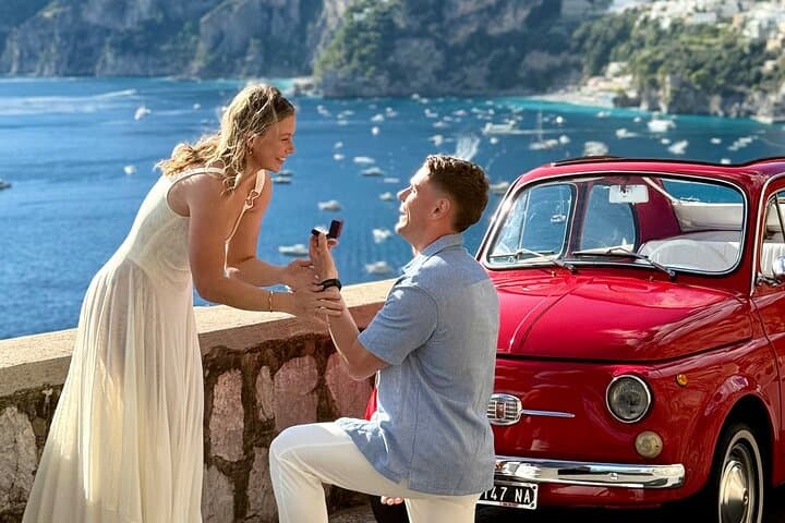 Private Photo Tour on the Amalfi Coast with Fiat 500