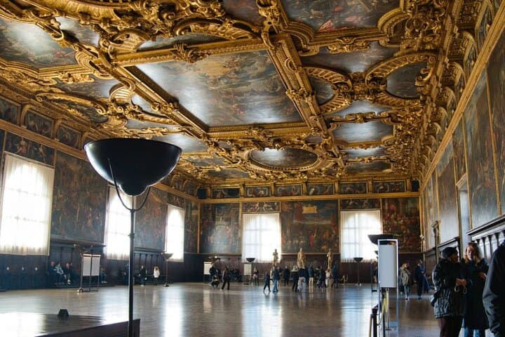 Interiors od Doge's palace